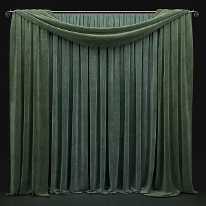 Modern Curtain Modern Curtain Cloth Curtain Fabric Home Living Room Curtain Bedroom Curtain 3d model