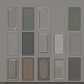 Collection of Wardrobe Doors in Various Colors and Design Styles for Interior