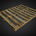 Wooden Pallet Commercial Equipment For Heavy Duty Cargo Shipping And Storage