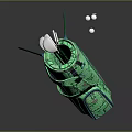 Green Golf Bag With Stand And Golf Clubs Sports Equipment