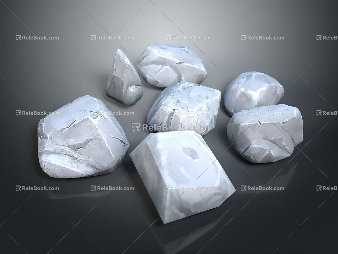 Rock Rock Block Rock Block Rock Specimen Boulder Big Stone Block Rock Stratum Rock Stratum Rock Stratum Rock 3d model