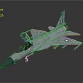 Silver Fighter Jet Model With Open Cockpit And Blue Windshield Detailed Wings And Tail Design