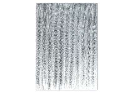 Modern Interior Wall Design With Vertical Textured Pattern And Gray Surface Finish 3d model