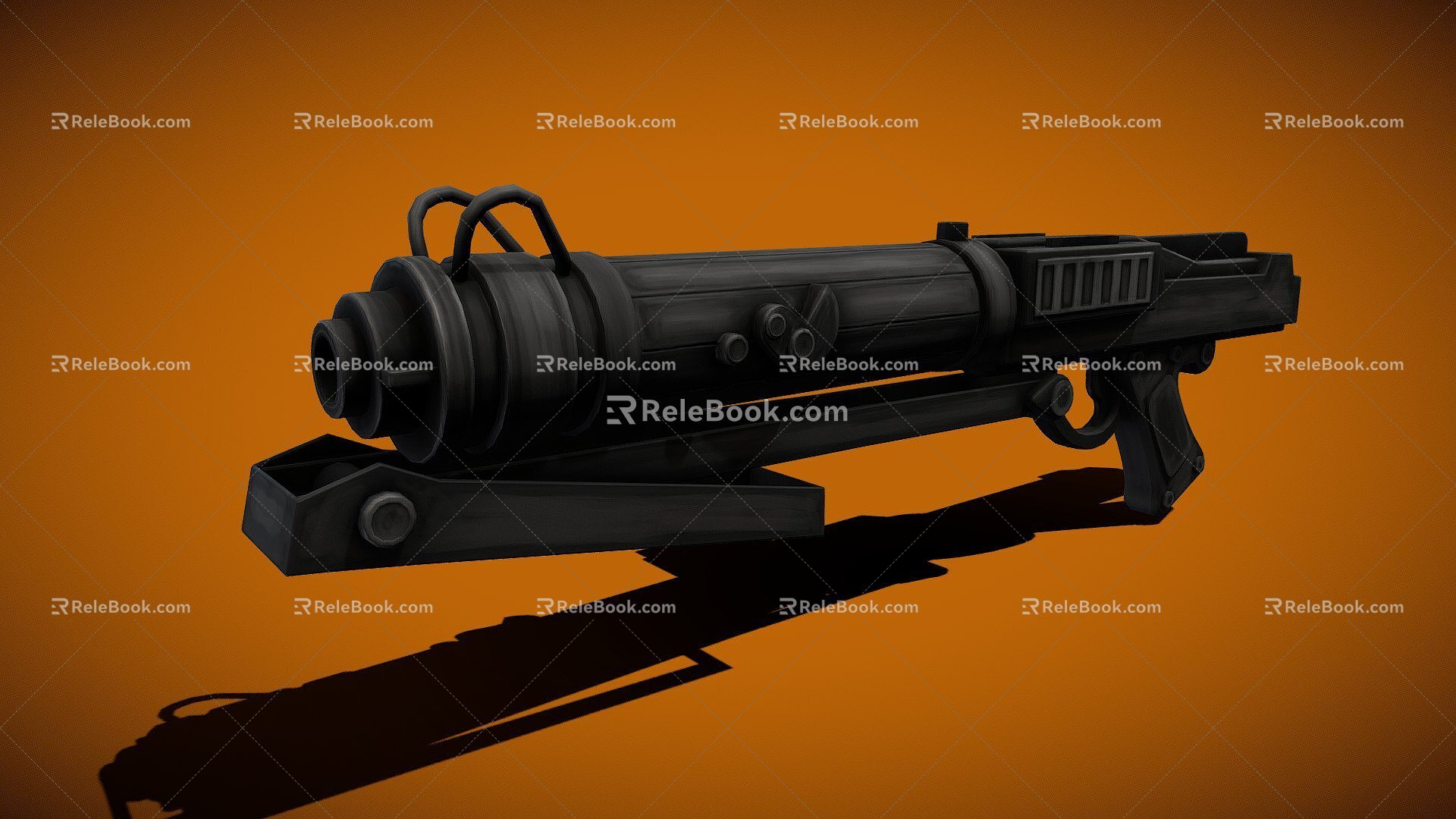 Explosive carbine 3d model