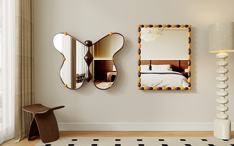 Modern Mirror 3d model