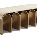 Modern bench 3d model