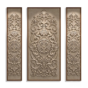 Decorative Painting Wall Decoration Home Decoration Decorative Panel Decorative Painting Home Art 3d model