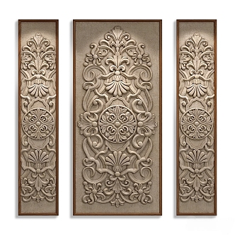 Decorative Painting Wall Decoration Home Decoration Decorative Panel Decorative Painting Home Art 3d model