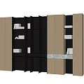 Modern Bookcase Office Bookcase 3d model