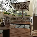Modern Public Office Space Interior With Wooden Desks Black Chairs Windows And Glass Door