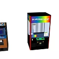 Electric Toys Arcade Machines With Colorful Design And Interactive Play Features 3d model