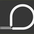 Durable White Circular Clothing Clip For Hanging Garments And Accessories