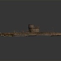 Industrial LOFT ship scrapped ship sunken ship broken ship 3d model