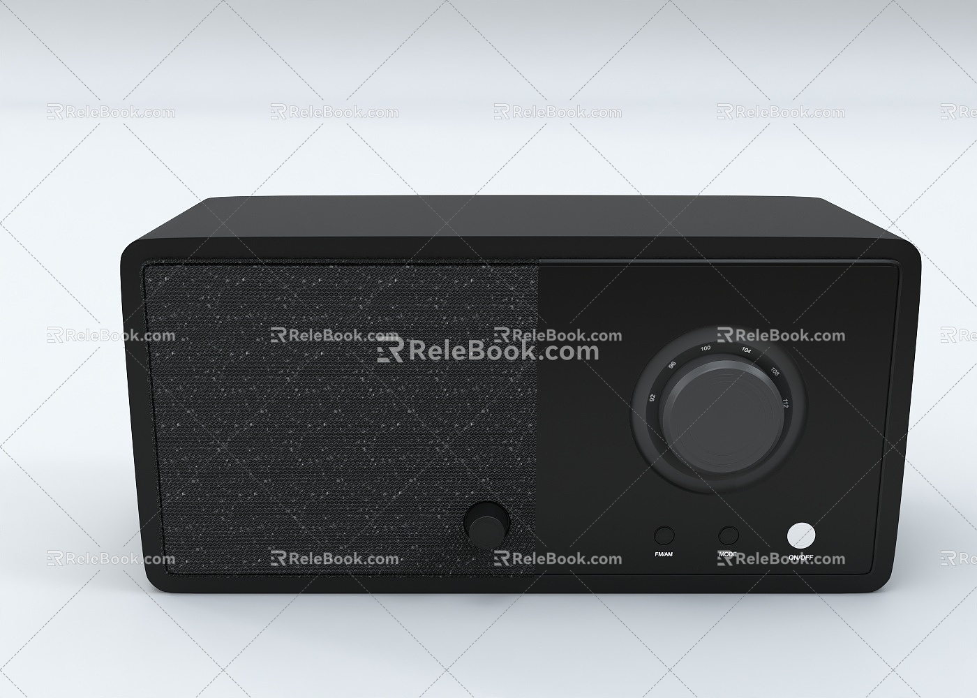 Wireless Radio Broadcast Radio Modern Radio Radio Broadcast Black Radio Wireless Radio Broadcast Radio Modern Radio None 3d model