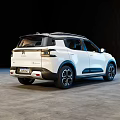 White Citroen SUV Modern Design With LED Headlights Sleek Body And Alloy Wheels