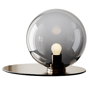 Modern Bomma Table Lamp Glass Table Lamp 3d model