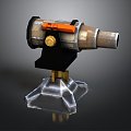 laser tower turret turntable sci-fi tower defense game tower defense sci-fi turret game turret game turret 3d model