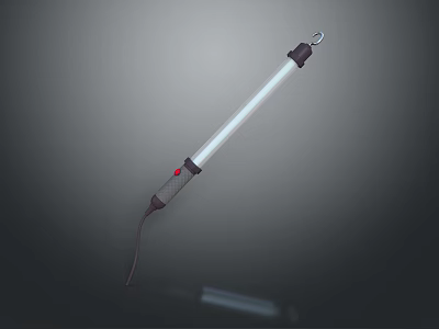 Slim LED Lighting Combination Featuring Handle and Hanging Loop for Portable Work Lighting 3d model