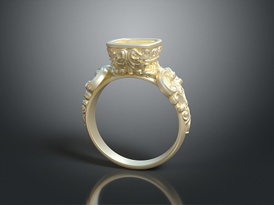 Ring Diamond Ring Gem Ring Women's Ring Wedding Ring Gold Ring Silver Ring Jewelry 3d model