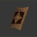 Medieval Shield Ancient Shield Defensive Weapon Ancient Shield Iron Shield Protective Shield Wooden Shield 3d model