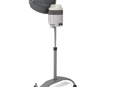 Professional Mobile Stand Up Hair Drying Commercial Equipment With Wheels For Salon Use 3d model