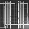 Industrial Pipes Structural Design Layout With Grid Connections And Multiple Diagram Views