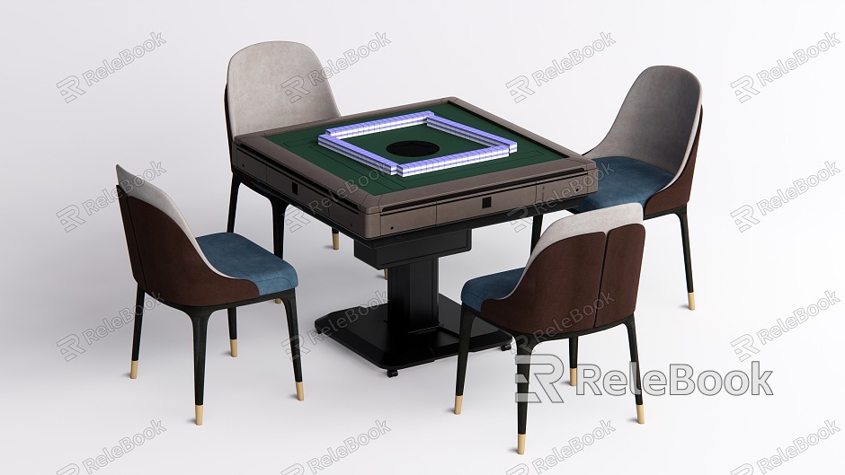 Modern Mahjong Table and Chair Mahjong Machine Machine Hemp Automatic Mahjong Machine model