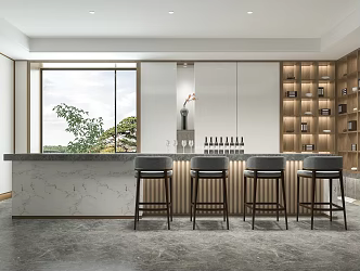 Sales Office Water Bar 3d model