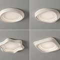 Modern White Ceiling Lights With Various Stylish Shapes And Minimalist Design