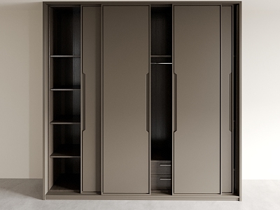 Wardrobe Locker Decorative Cabinet Bookcase Storage Cabinet Side Cabinet Wall Cabinet 3d model