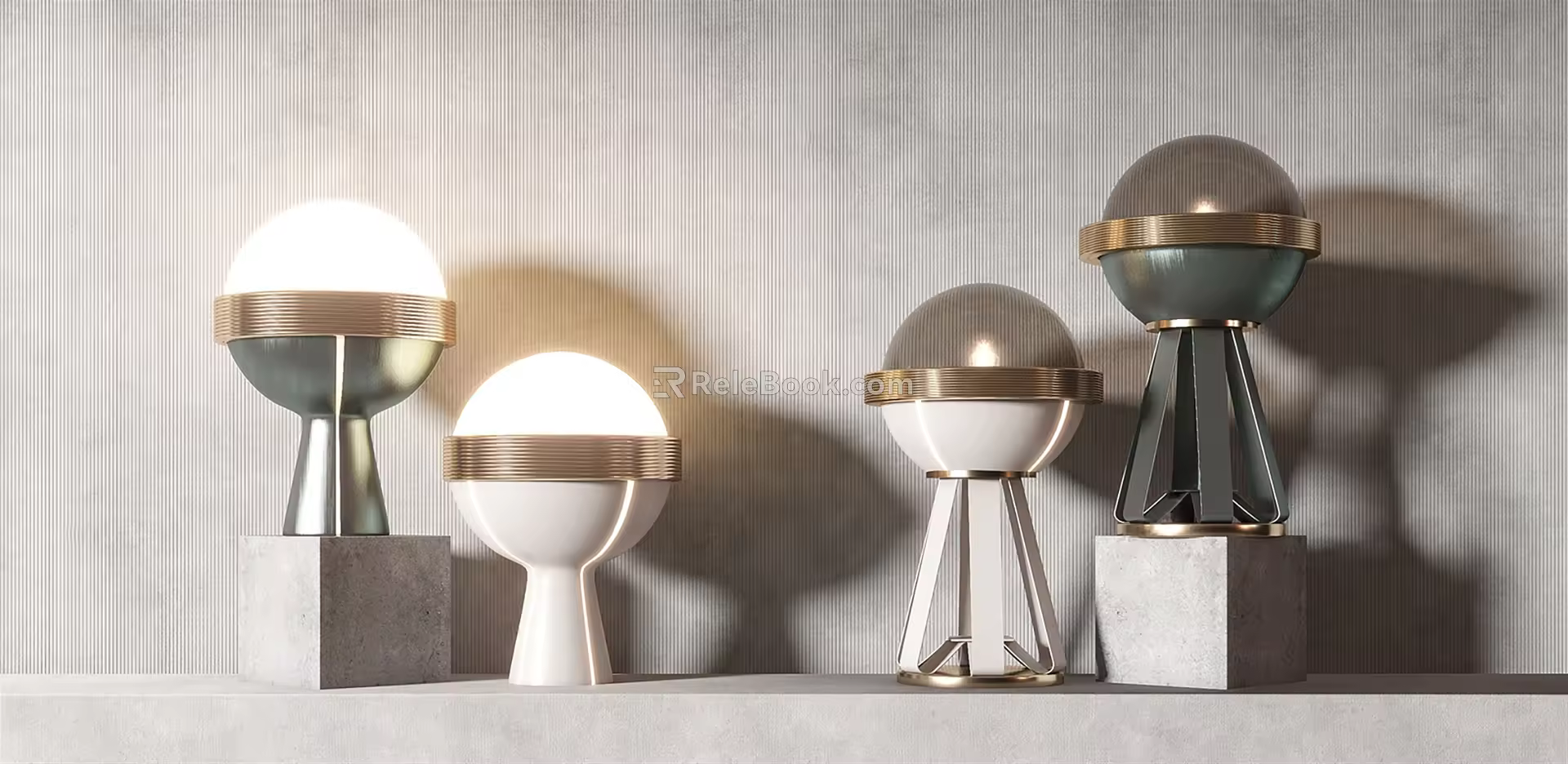 Modern Table Lamp Table Lamp Combination 3d model