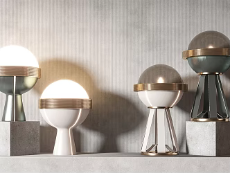 Modern Table Lamp Table Lamp Combination 3d model