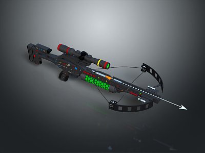 Bow Compound Bow Pinball Compound Bow Crossbow Mechanical Crossbow Shifting Bow and Arrow Shoot Distal Equipment model