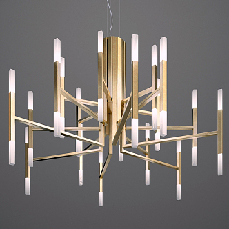 Alien chandelier 3d model