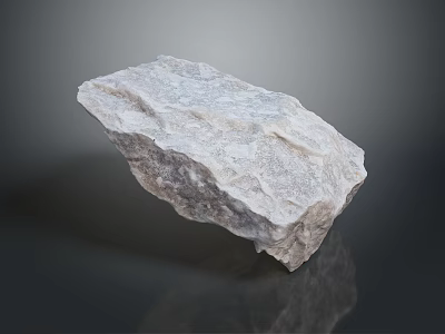 Natural Stone And Wood Materials With Rough Textures For Home Decoration Use 3d model