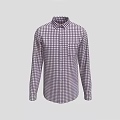 Classic Long Sleeve Plaid Check Shirt With Chest Pocket And Stylish Design
