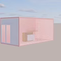Container mobile house 3d model