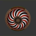 Medieval Shield Ancient Shield Shield Shield Defensive Weapon Ancient Shield Iron Shield Protective Shield Wooden Shield 3d model