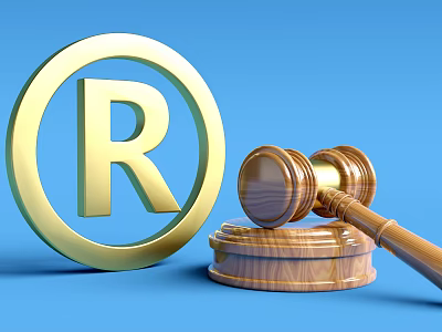 High Quality Hardware Tools Featuring Registered Trademark And Wooden Gavel Design 3d model