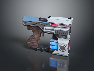 pistol semi-automatic pistol automatic pistol modern weapon hot weapon hot weapon gun military 3d model