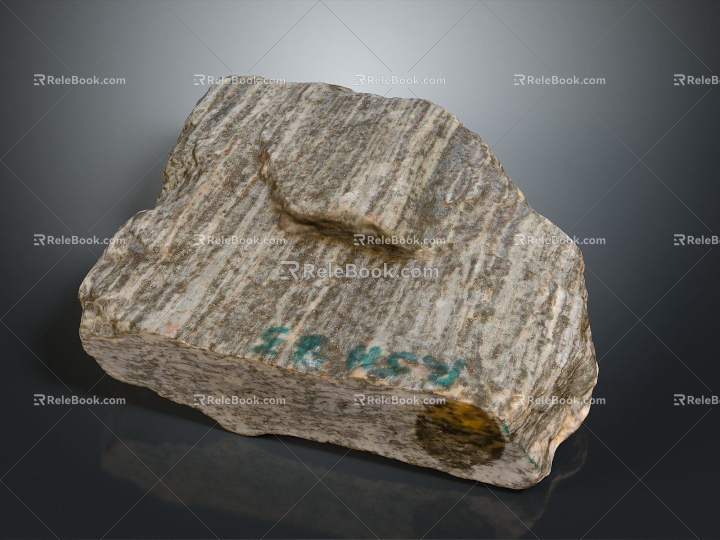 Rock Rock Block Rock Block Rock Specimen Boulder Big Stone Block Rock Stratum Rock Stratum Rock Stratum Rock 3d model