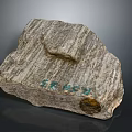 Rock Block Rock Block Rock Specimen Boulder Big Stone Block Rock Stratum Rock Stratum Rock Stratum Rock 3d model