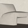 Wind single sofa 3d model