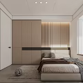 Modern Living Dining Room Interior With Sofa Coffee Table Large Window Abstract Painting And Shelving Unit