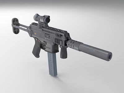 Submachine gun Apc9k 3d model Submachine gun Apc9k 3d model