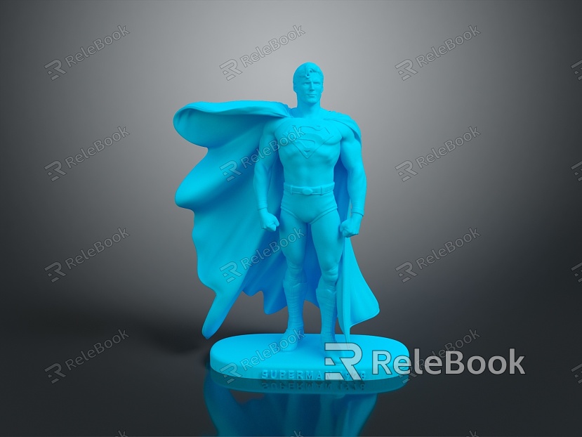 Superman Men Men Handsome Men Young Men Young Men Male Character Realistic Men Cartoon Men model