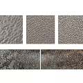 Diverse Textured Wall Panels Featuring Various Surface Patterns and Textural Finishes 3d model