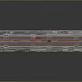 S21 Elongated Component With Red Frame Silver Body And Bottom Support Structure