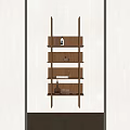 Silky Shelf Bookshelf 3d model