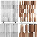 Partition screen 3d model